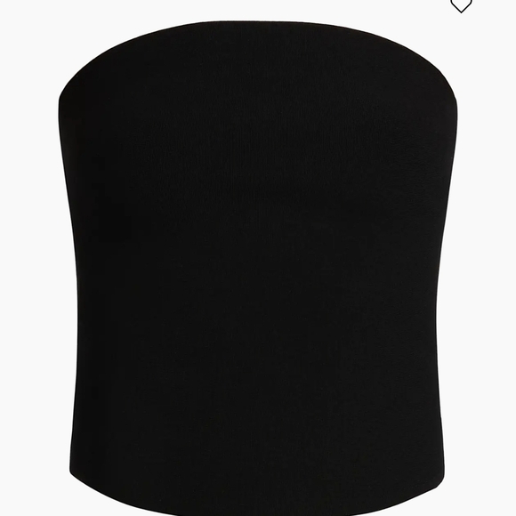 Simkhai Womens Shawn Strapless Bustier   Top Size L Black MSRP $275 - Picture 1 of 9